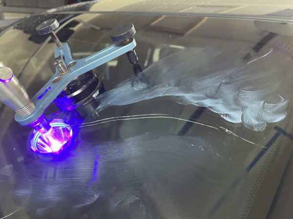 Short windshield crack repair Colorado Springs